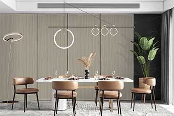 枣庄轻奢风格-餐厅