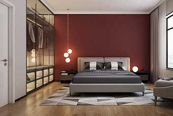 枣庄现代风格-卧室