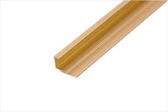 枣庄航空纤维墙咔铝合金边条(钛金氧化)
