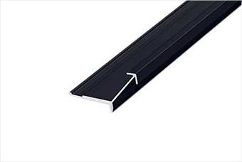 枣庄航空纤维墙咔铝合金阳角线（哑黑氧化）