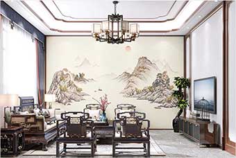 枣庄森佰汇航空纤维墙咔(巴山蜀水)